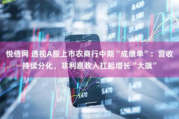 悦倍网 透视A股上市农商行中期“成绩单”：营收持续分化，非利息收入扛起增长“大旗”