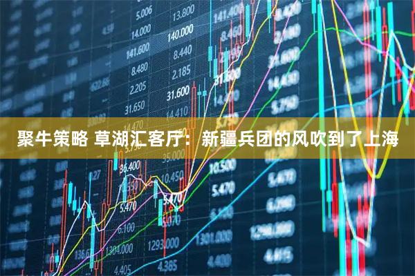 聚牛策略 草湖汇客厅：新疆兵团的风吹到了上海